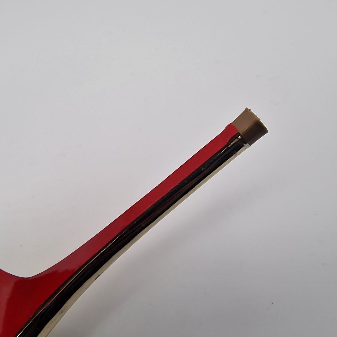 Christian Louboutin Transparent PVC Gold Glitter Fossiliza 100 Sandals EU size 39