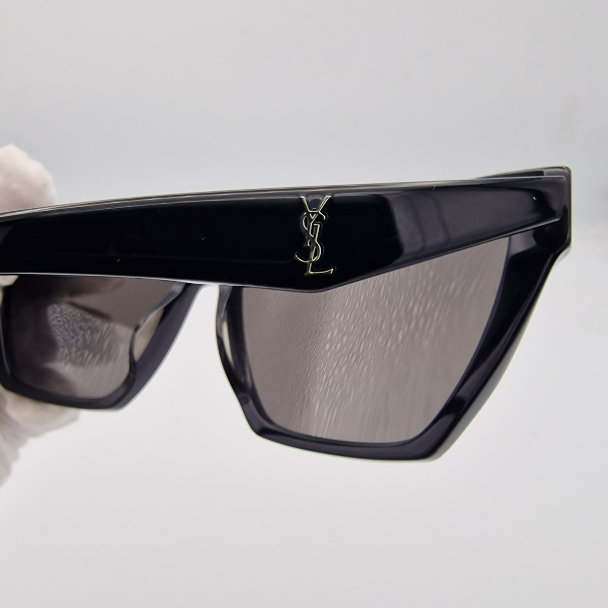 Saint Laurent Black Acetate Sunglasses