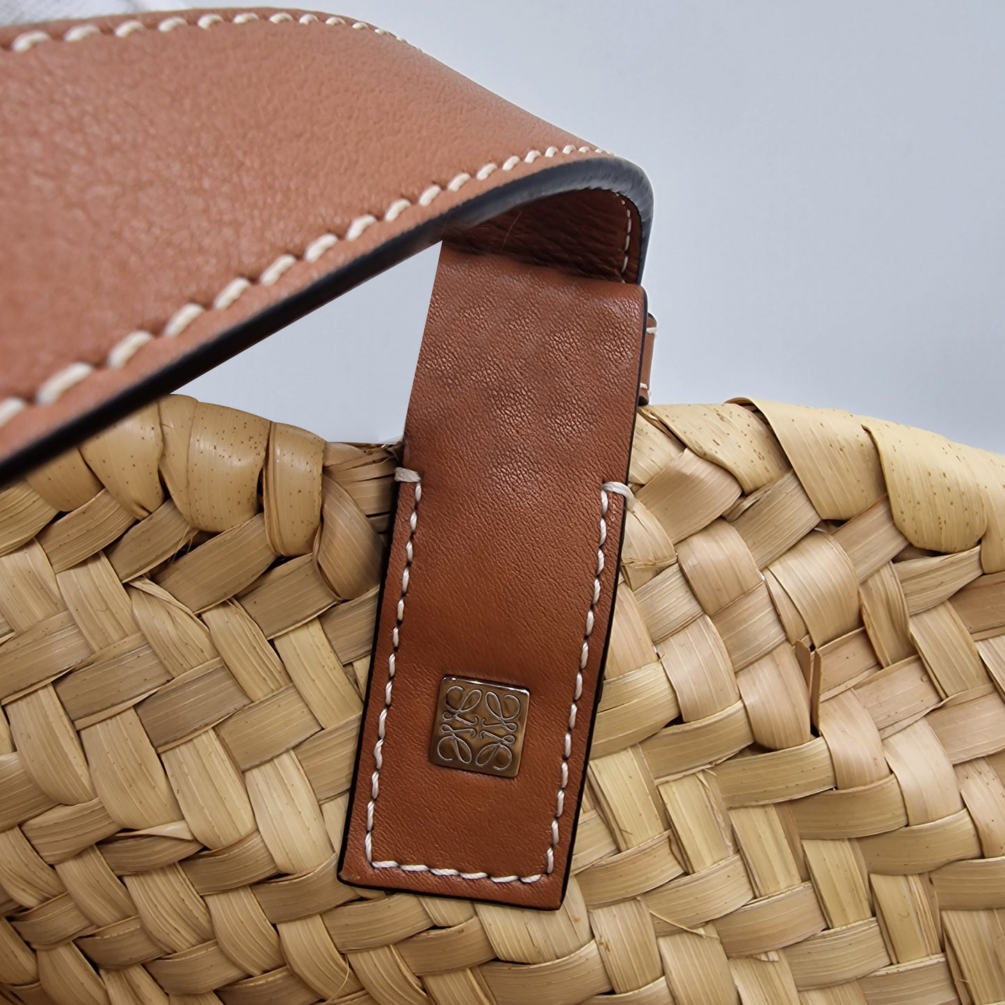 Loewe Natural/Tan Medium Basket Bag