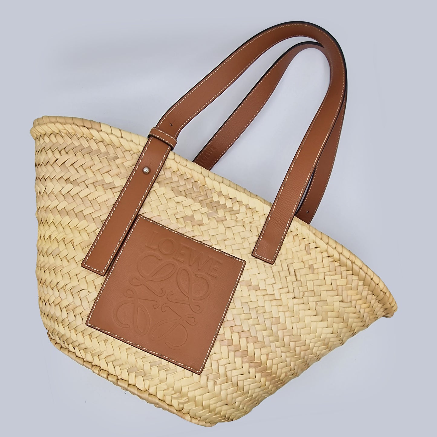 Loewe Natural/Tan Medium Basket Bag