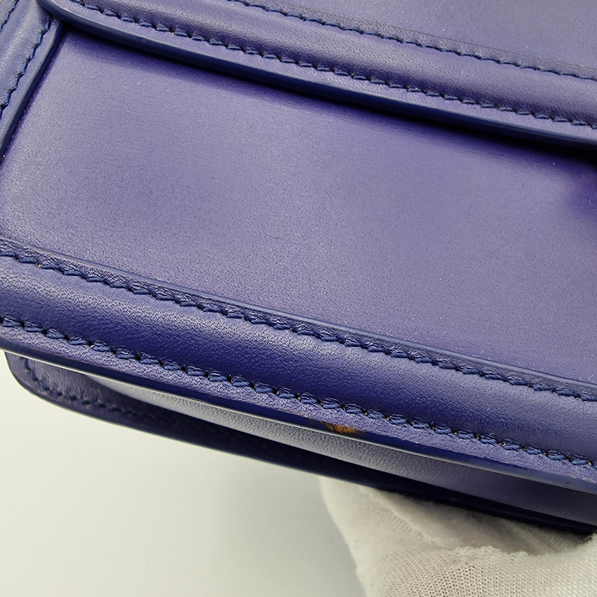 Saint Laurent Blue Solferino Medium Shoulder Bag